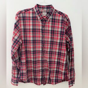 J Crew Factory Men’s Button Down Sz XL